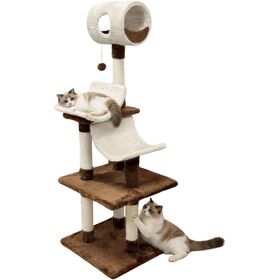 Arranhador para Gato 138cm Bege Lupi Linx