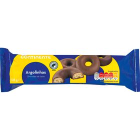 Bolachas Cobertura Chocolate de Leite Argolinhas Bolachas Cobertura Chocolate de Leite Argolinhas