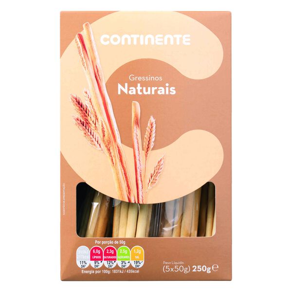 Gressinos Naturais Continente