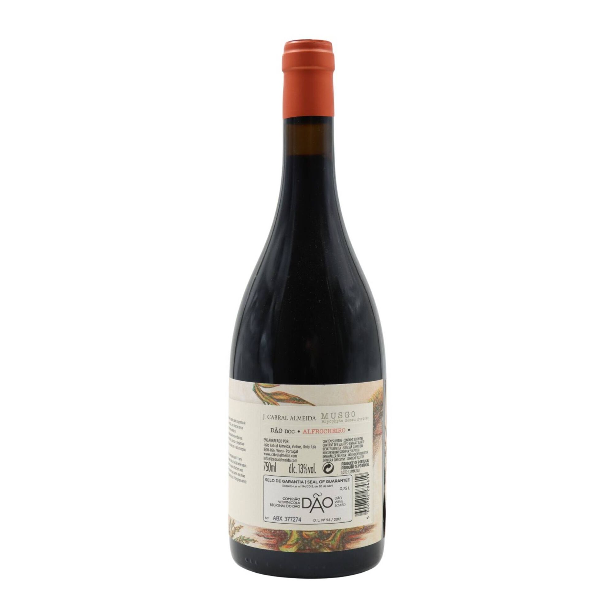 Musgo Alfrocheiro D&atilde;o Vinho Tinto