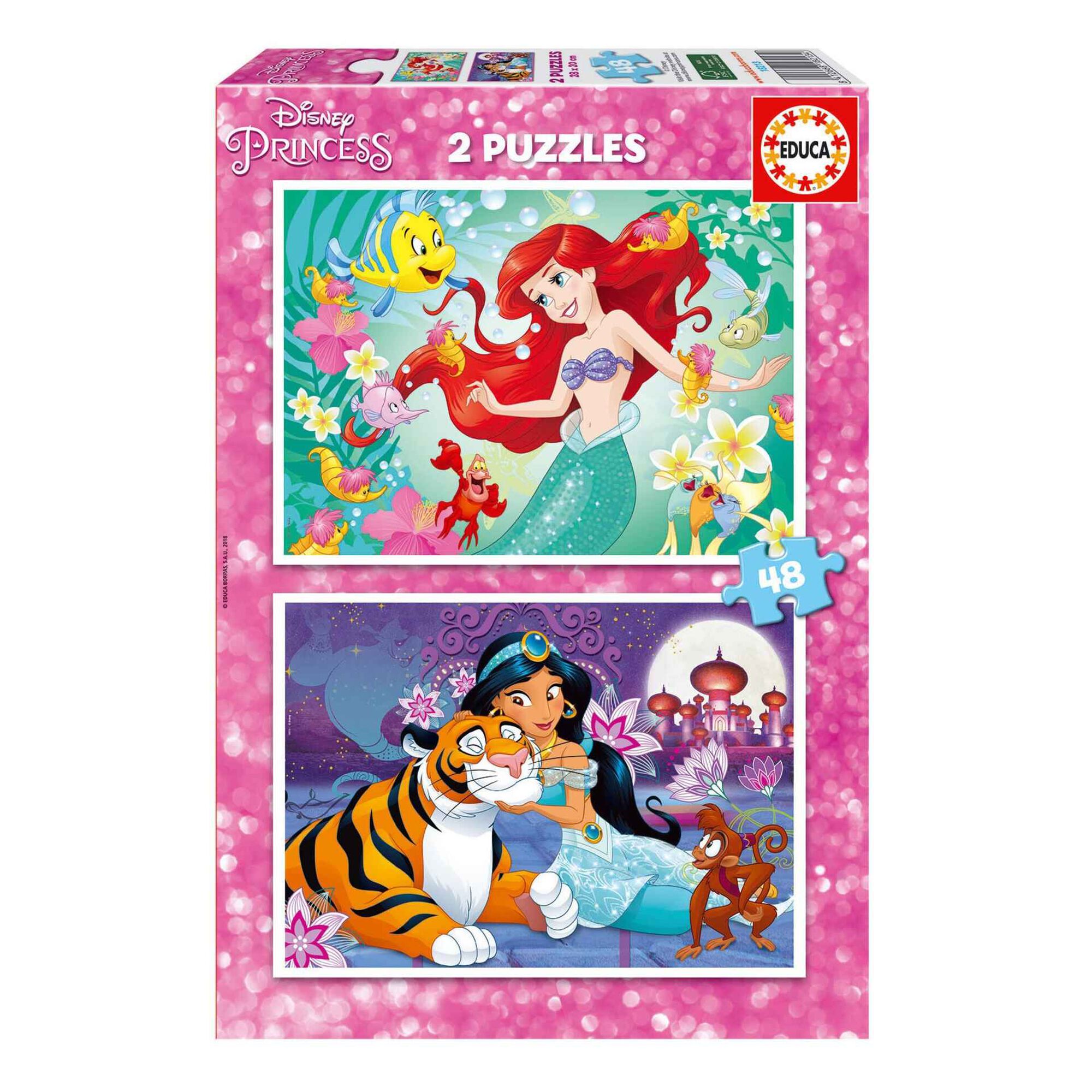 Puzzles 2x48 Peças (vários modelos)