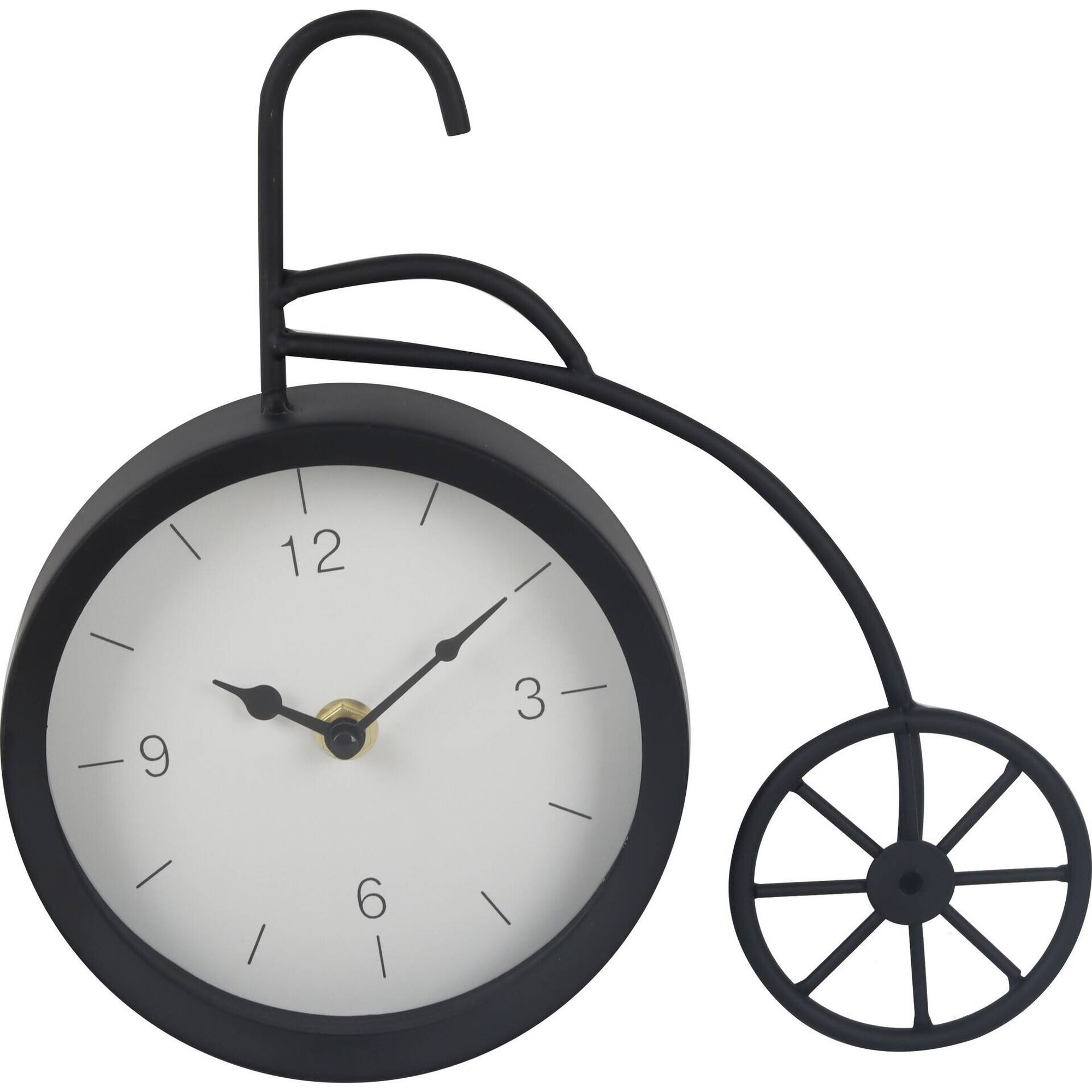 Relógio Bicicleta Preto
