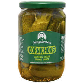 Pepino em Vinagre e Coentros sem Gl&uacute;ten Hengstenberg