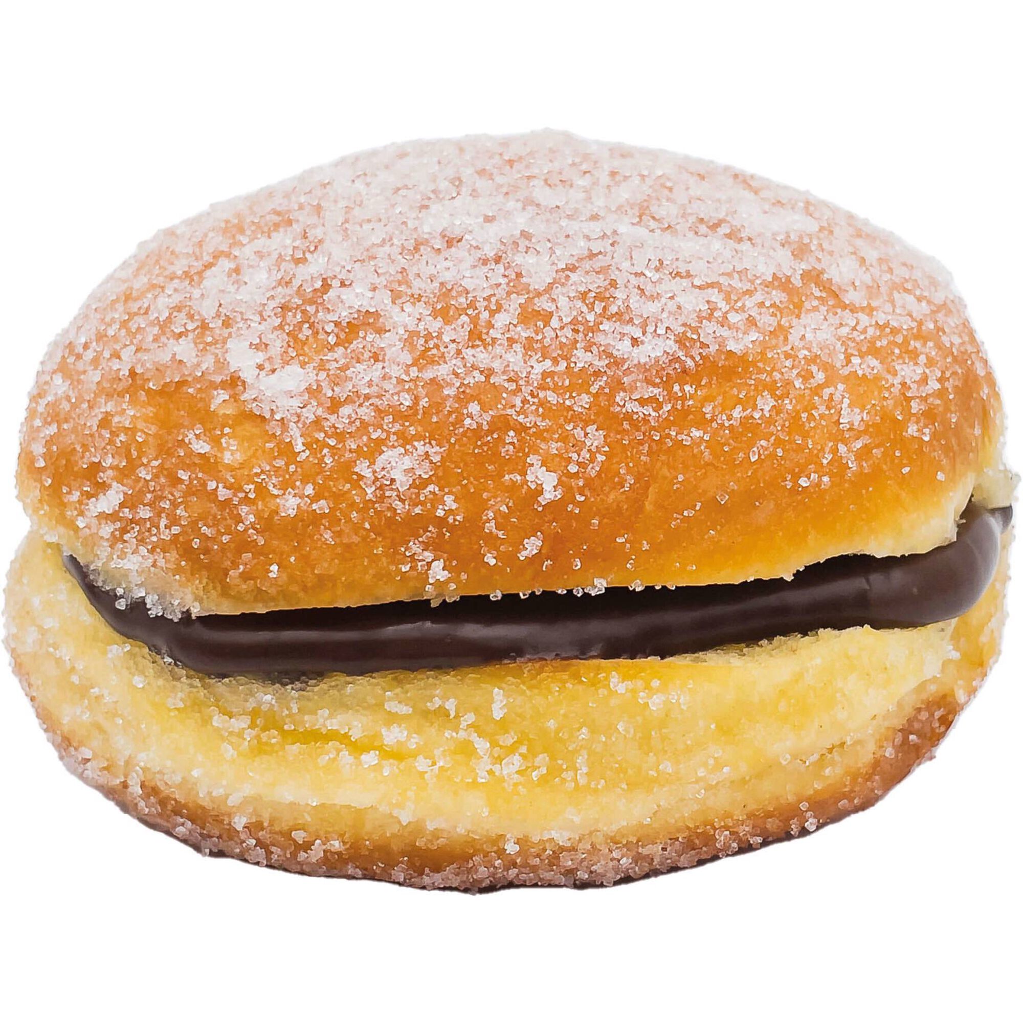 Bola de Berlim com Creme de Chocolate e Avelã Bola de Berlim com Creme de Chocolate e Avelã