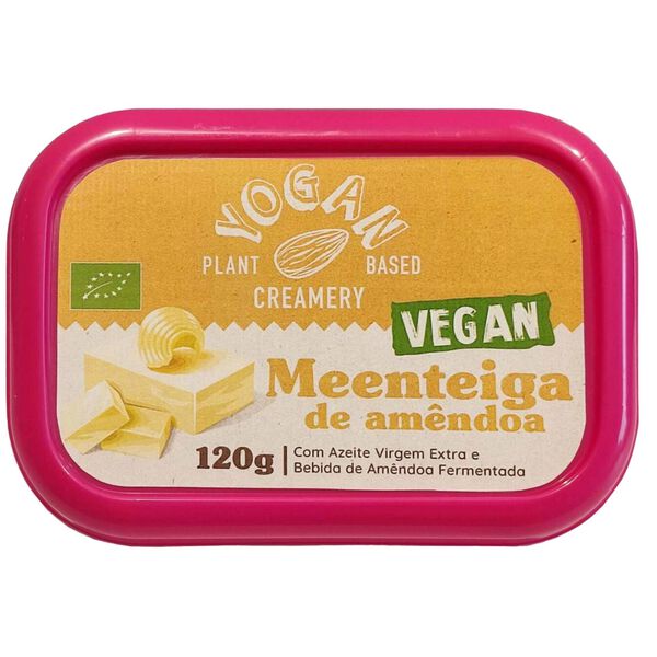 Meenteiga Vegetal Amêndoa e Azeite Vegan Yogan