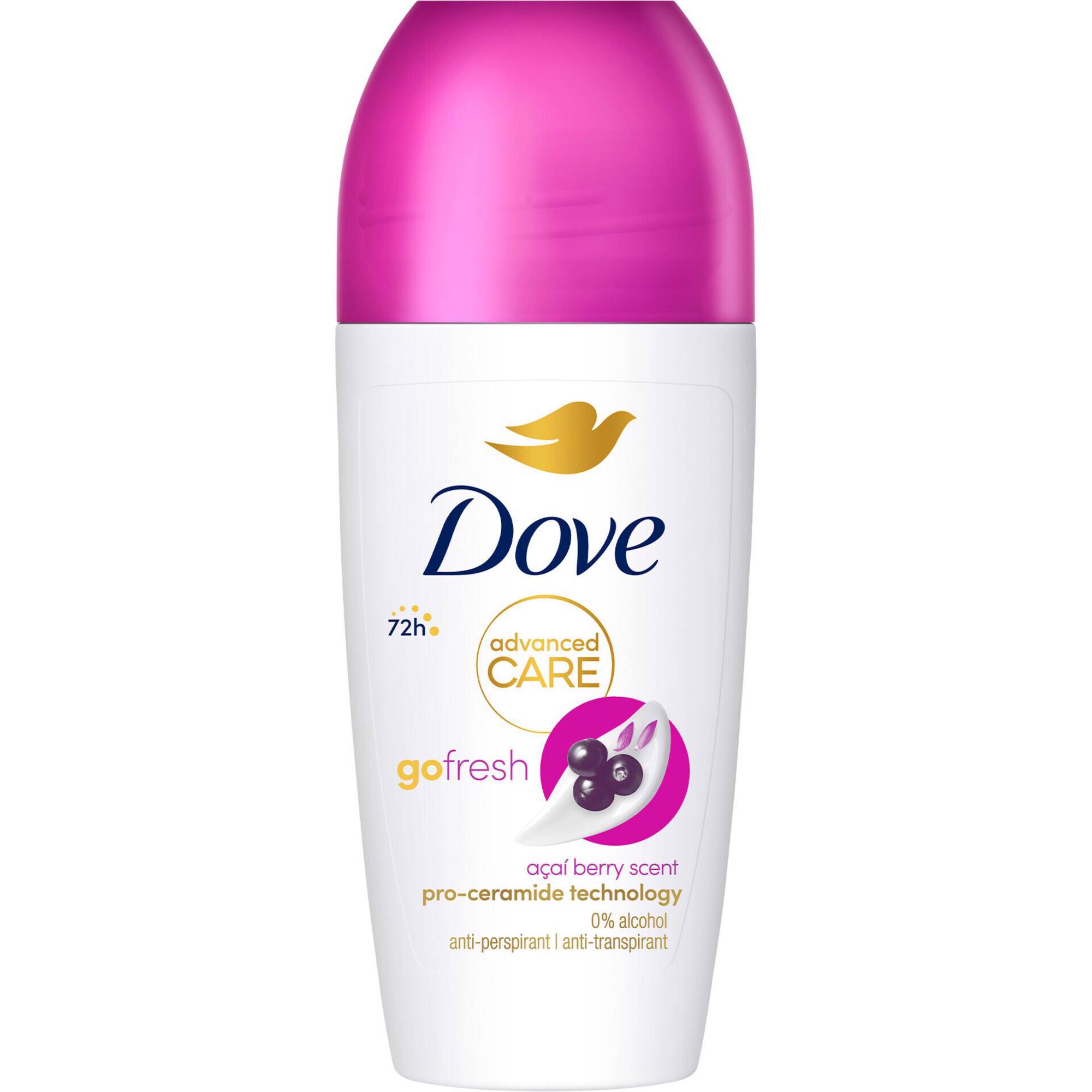 Desodorizante Roll On A&ccedil;a&iacute; Berry 72H Dove