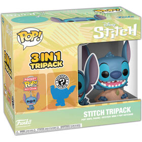 Figura Disney Stitch - Stitch 3 em 1 Tripack