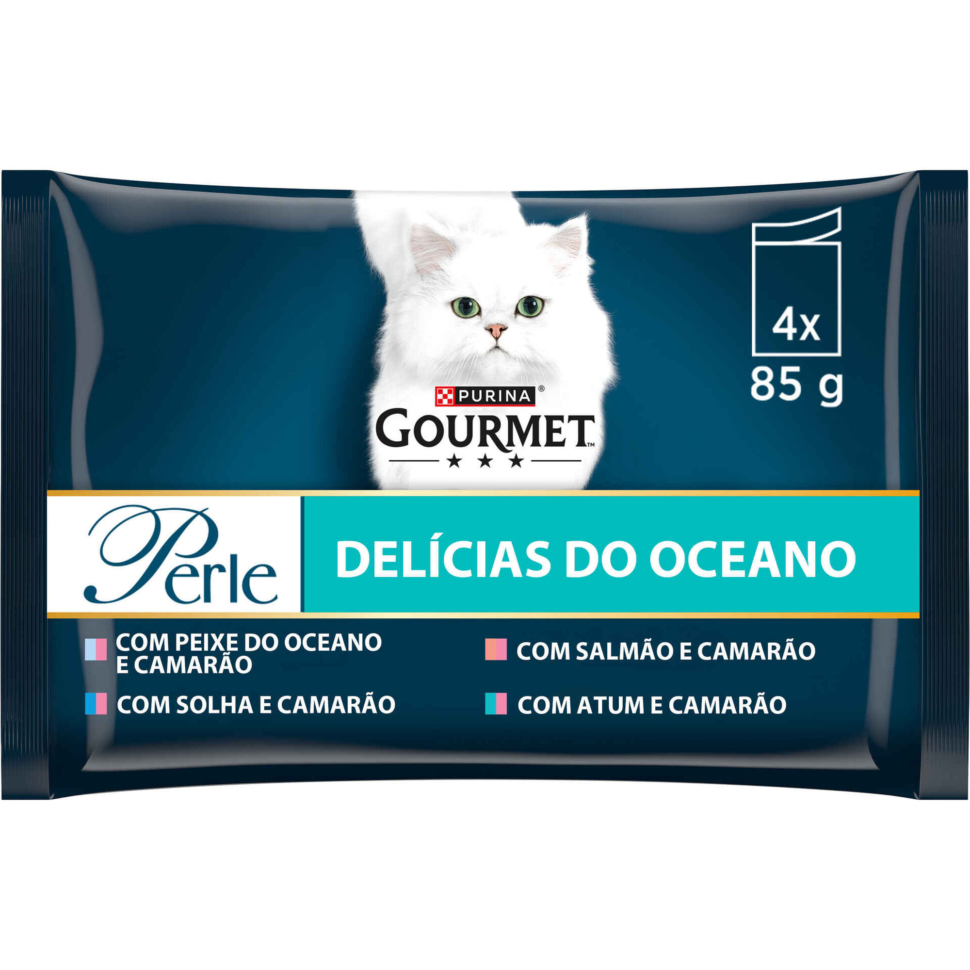 Comida Húmida para Gato Adulto Delícias do Oceano Saquetas