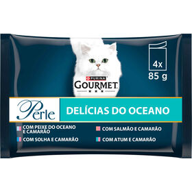Comida Húmida para Gato Adulto Delícias do Oceano Saquetas