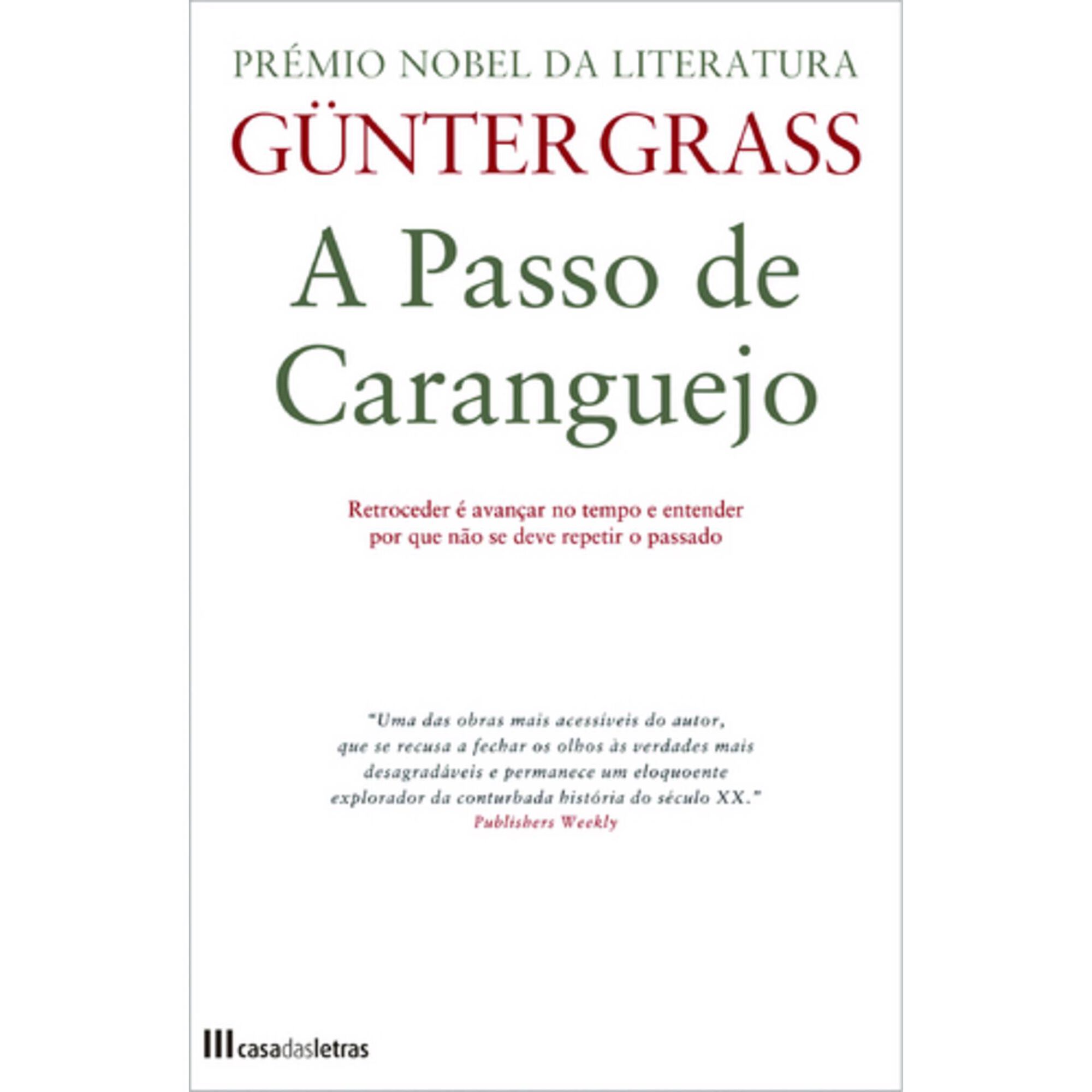 A Passo de Caranguejo de G&uuml;nter Grass