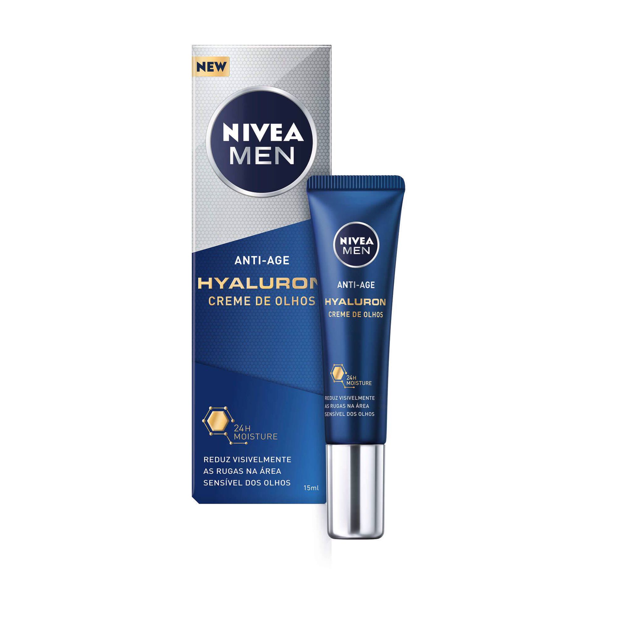 Creme de Olhos Men com Ácido Hialurónico Anti-Age
