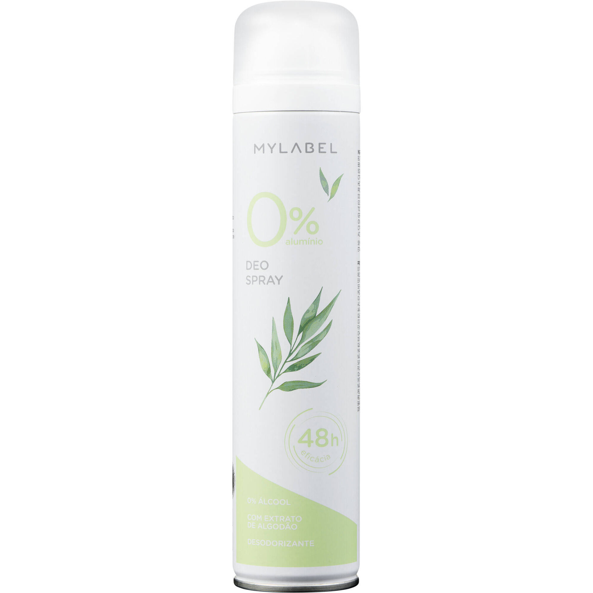 Desodorizante Spray 0% Alumínio 48H