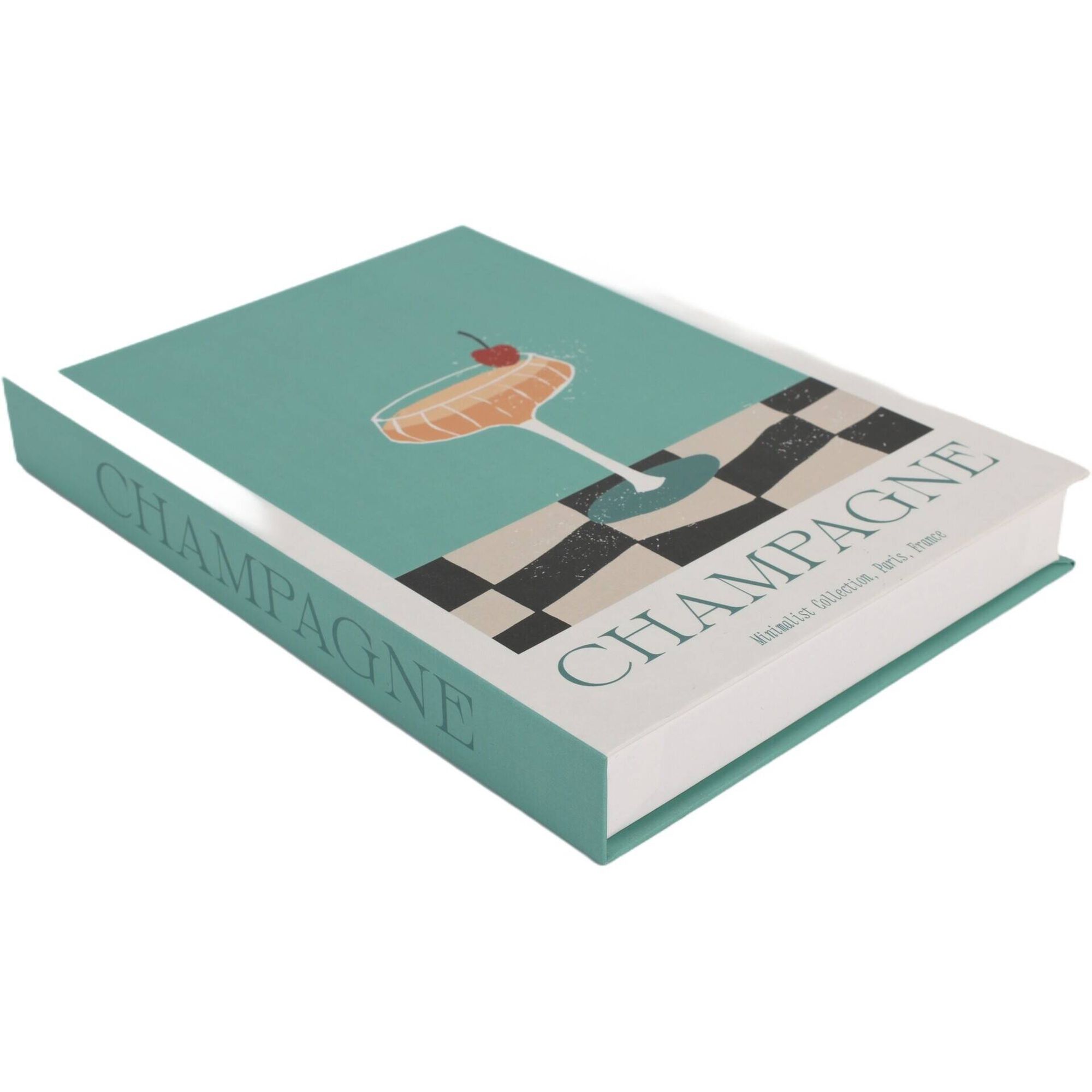 Caixa Livro Champagne Kasa
