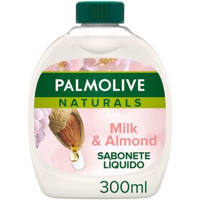 Sabonete Líquido Recarga Naturals Leite de Amêndoa