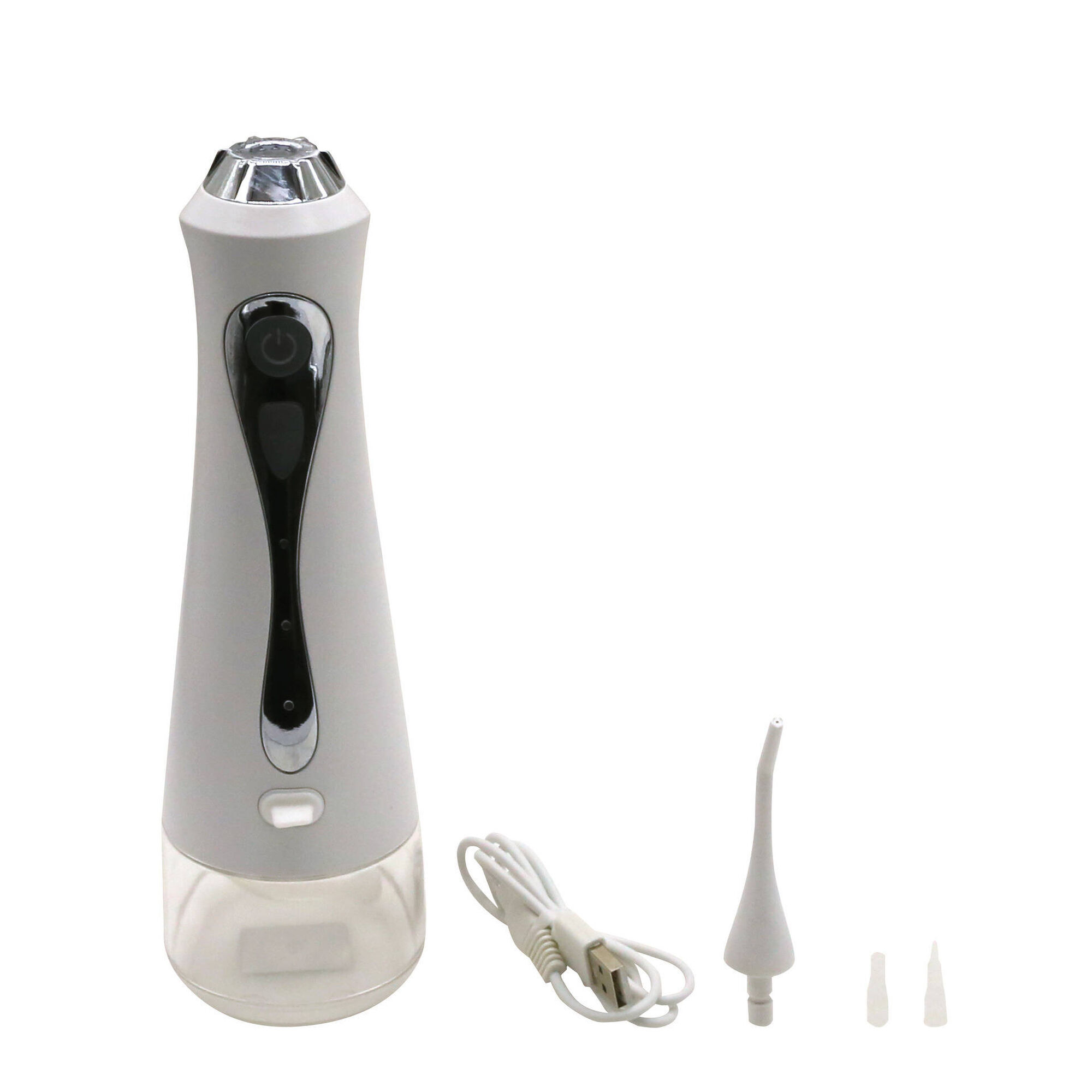 Irrigador Oral El&eacute;trico 360&deg; Branco Bazar&atilde;o