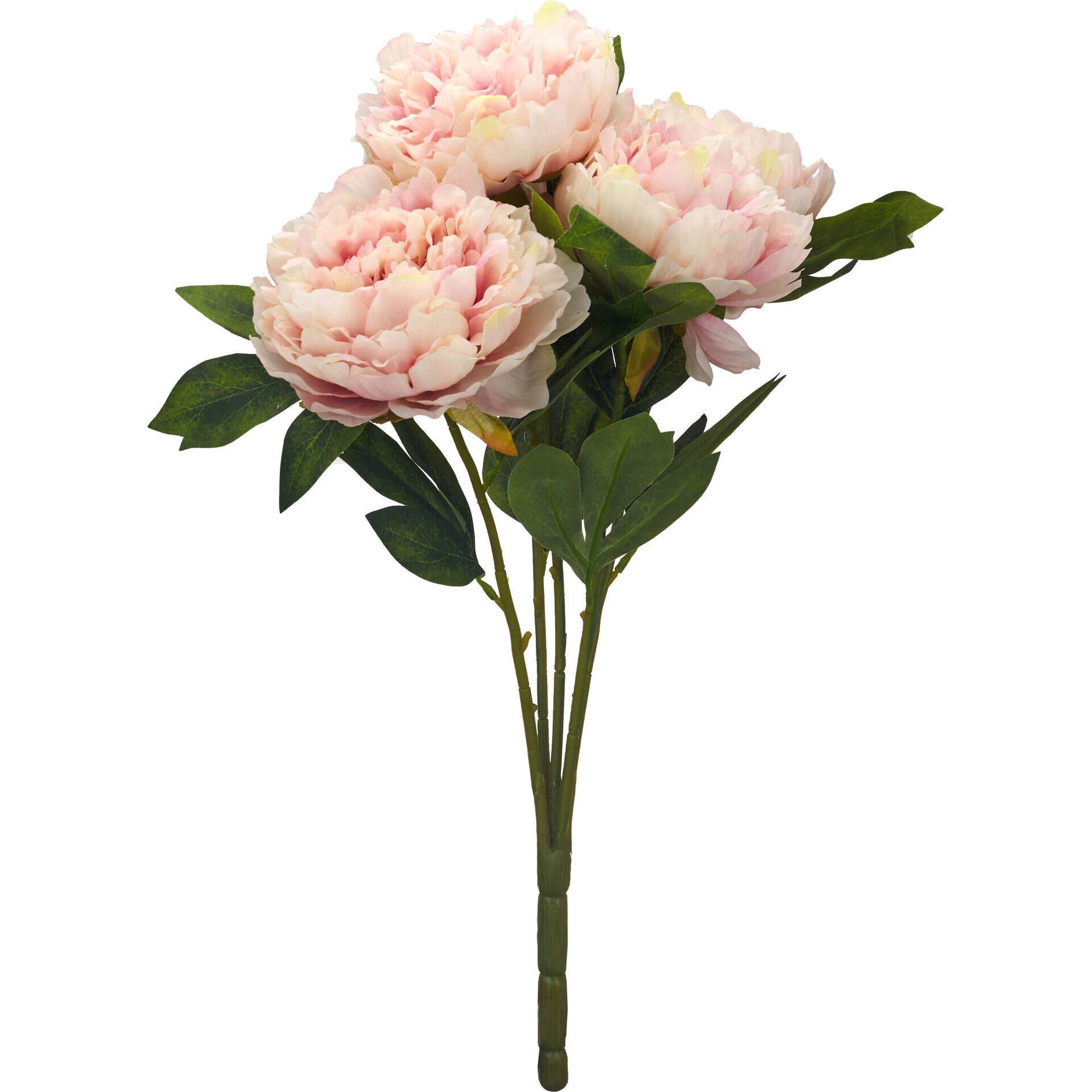 Conjunto Pe&oacute;nias Artificiais 33x19x51cm Rosa Kasa