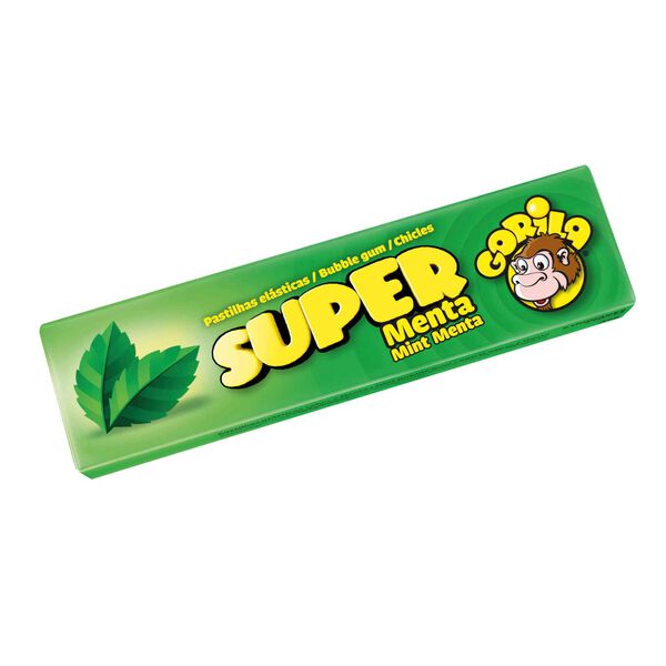 Pastilhas Elásticas de Menta Super Gorila
