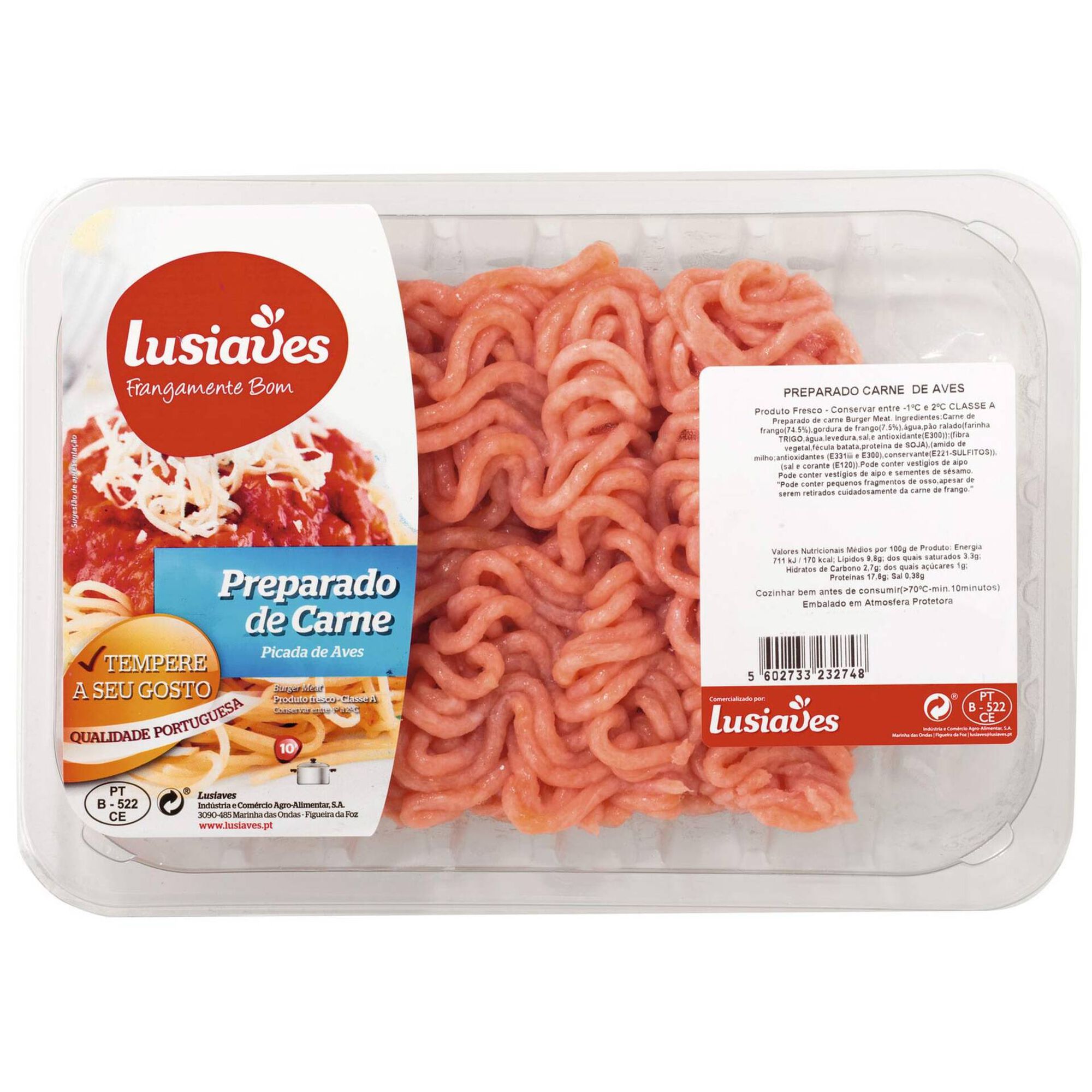 Preparado de Carne Picada de Frango