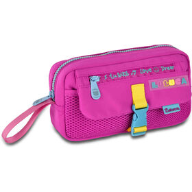 Estojo Missangas Rosa