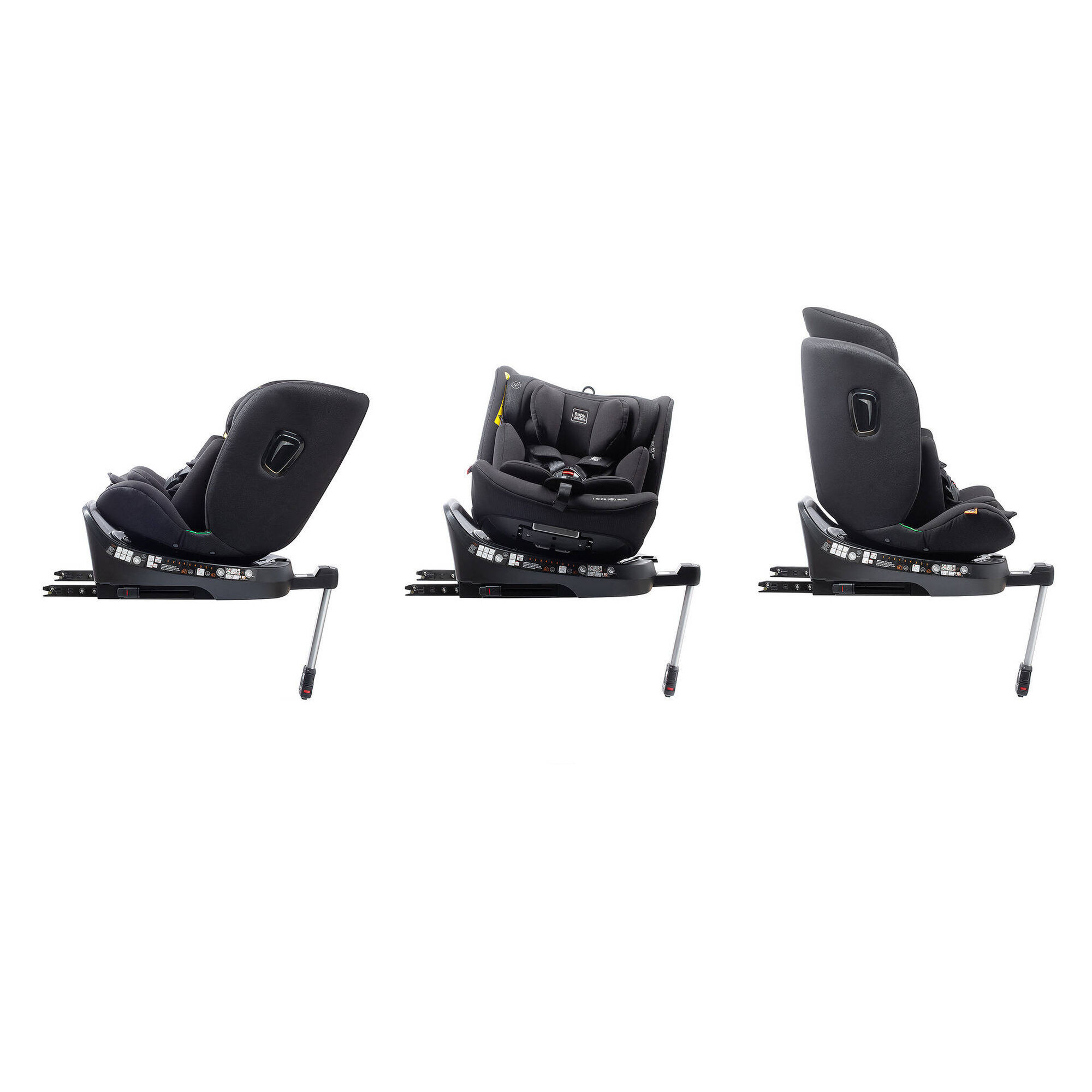 Cadeira Auto I-Size 40-150cm Isofix Preto Aitana Babyauto