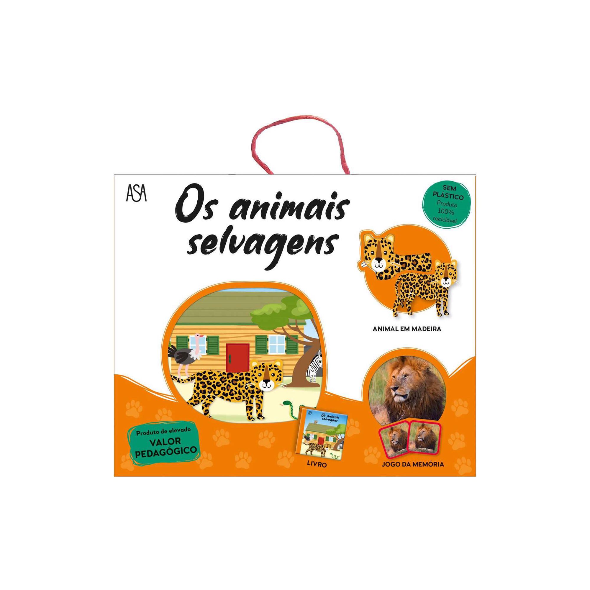 Mala de Atividades - Os Animais Selvagens