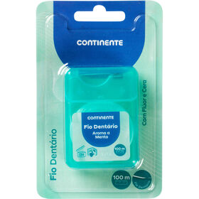 Fio Dent&aacute;rio Menta 100 m Continente
