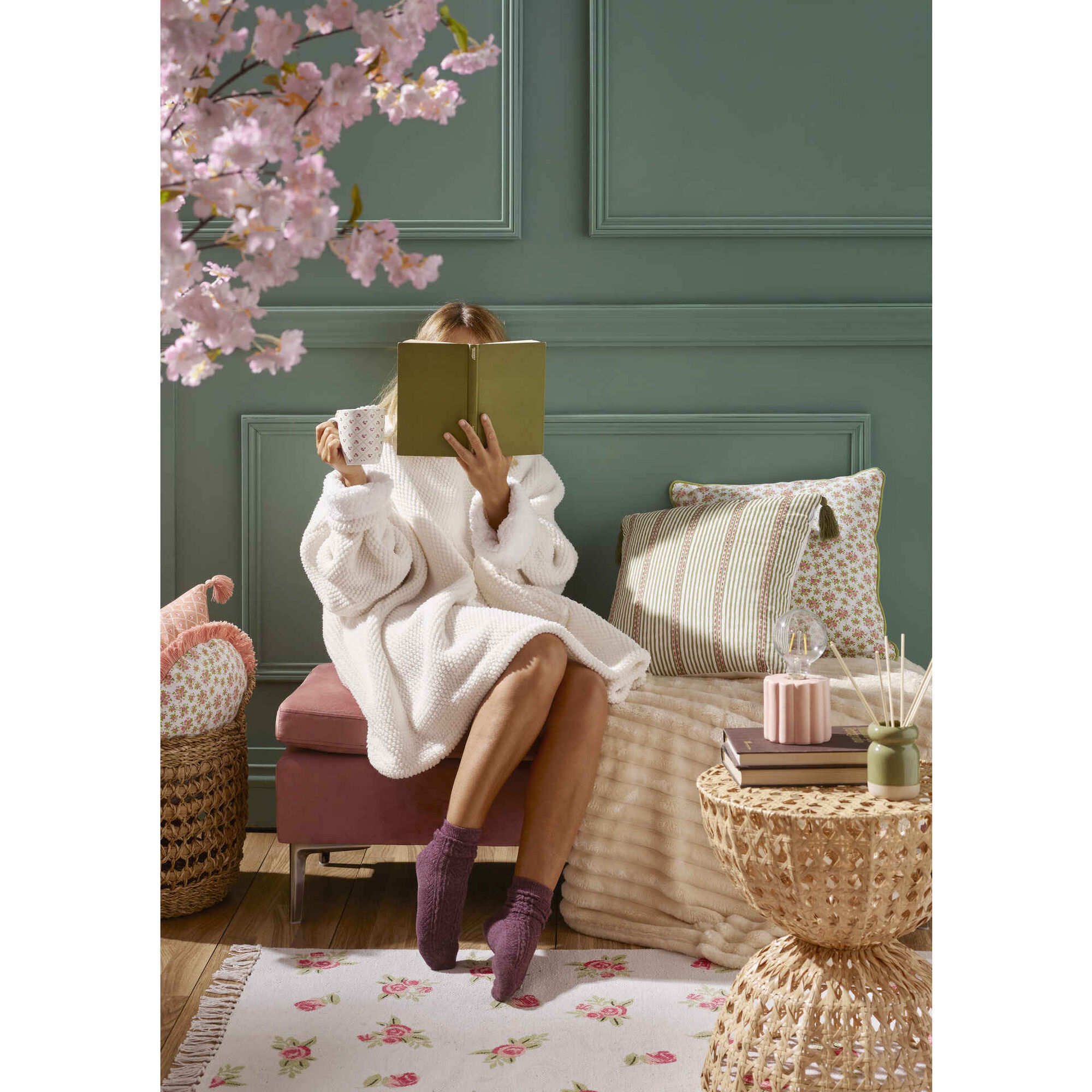 Mesa de Apoio Rattan &Oacute;bidos