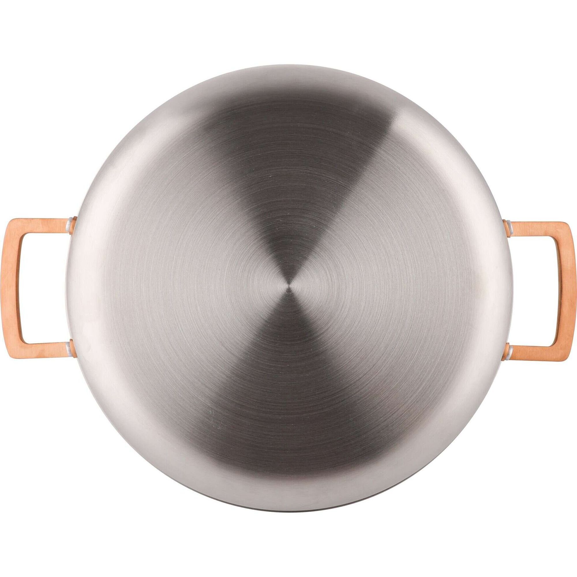 Caçarola Baixa Aço Inoxidável 28cm Camada Tripla