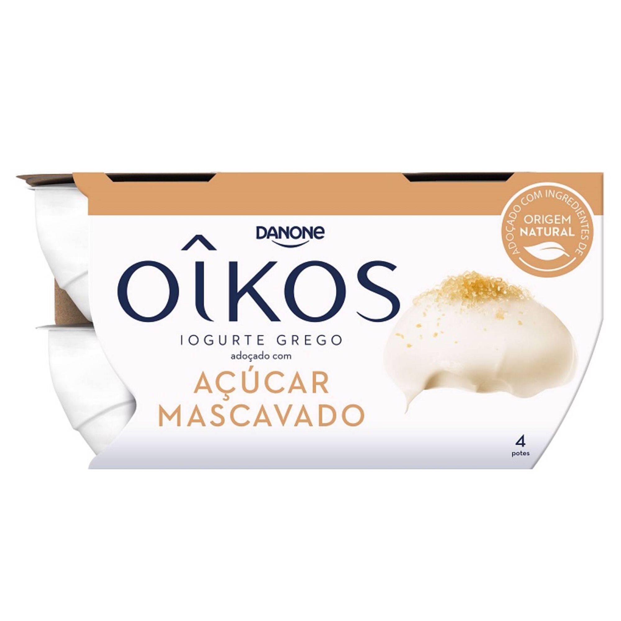 Iogurte Grego Oikos Açúcar Mascavado Iogurte Grego Oikos Açúcar Mascavado
