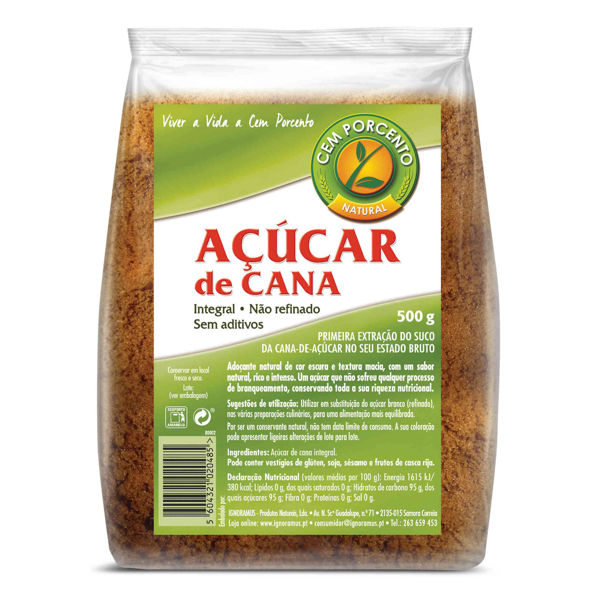 Açúcar de Cana Integral Açúcar de Cana Integral