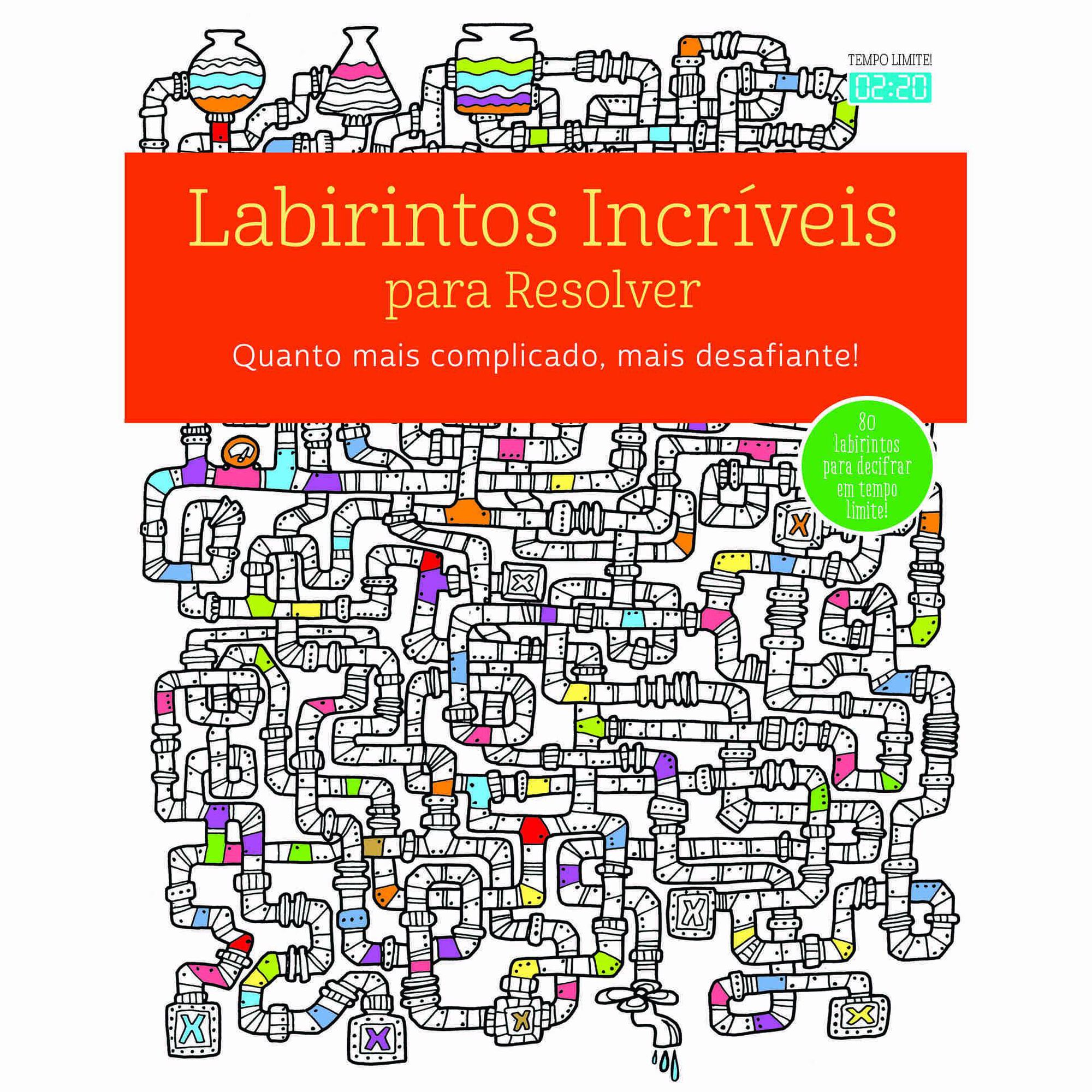Labirintos Incr&iacute;veis para Resolver de V&aacute;rios Autores