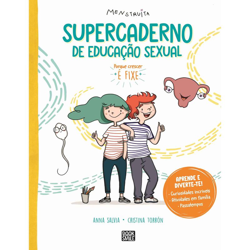 Supercaderno de Educação Sexual de Anna Salvia