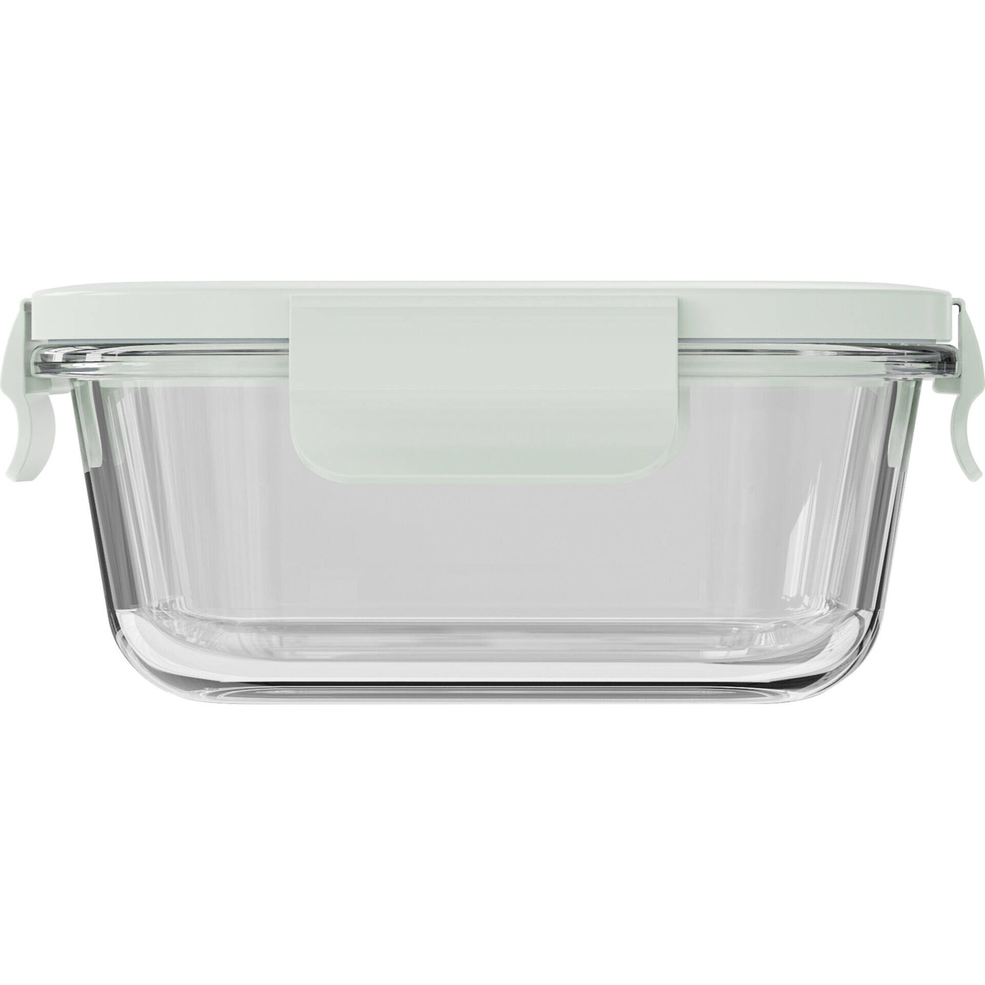 Caixa Vidro Quadrada 1230ml com Vácuo