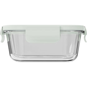 Caixa Vidro Quadrada 1230ml com V&aacute;cuo Kasa