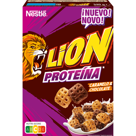 Cereais de Prote&iacute;na Lion