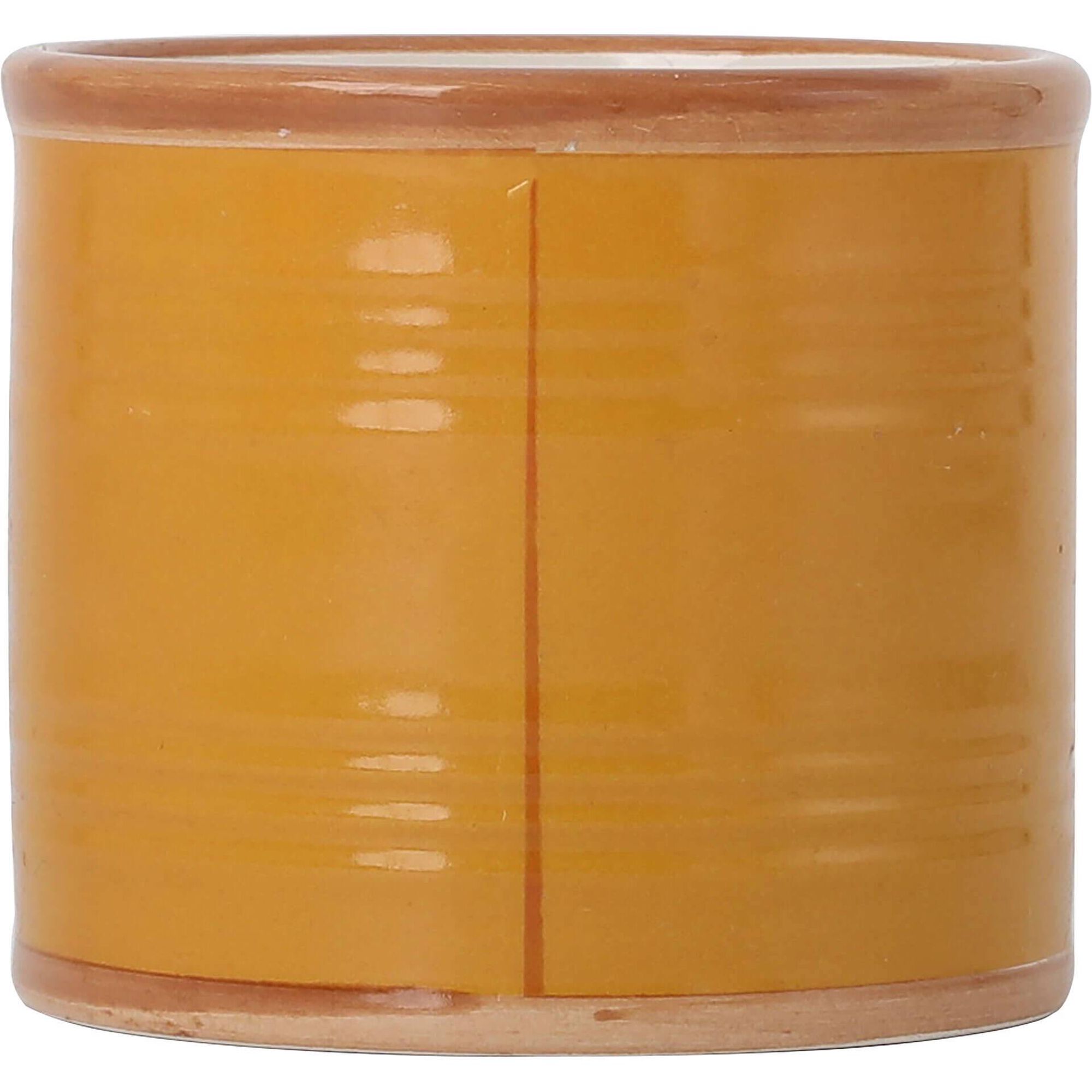 Vela Copo 120g Ab&oacute;bora Laranja Kasa