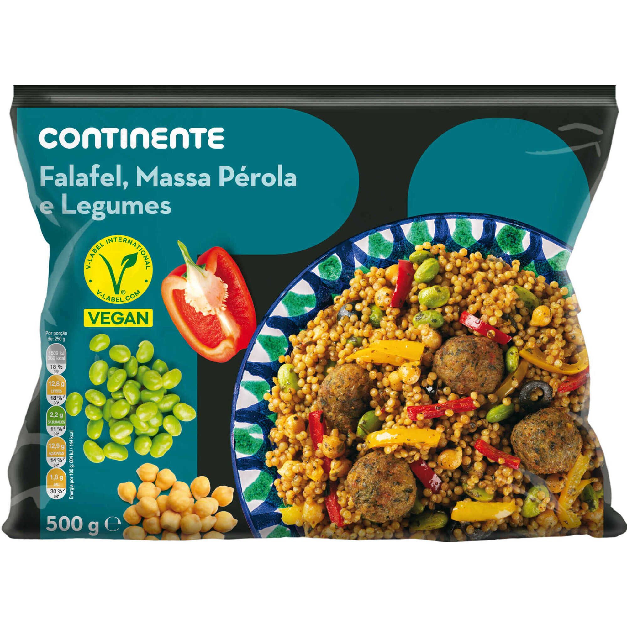 Falafel com Cuscus e Legumes Falafel com Cuscus e Legumes