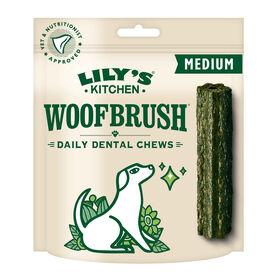 Snack para Cão Adulto Médio Woofbrush Dental Chew