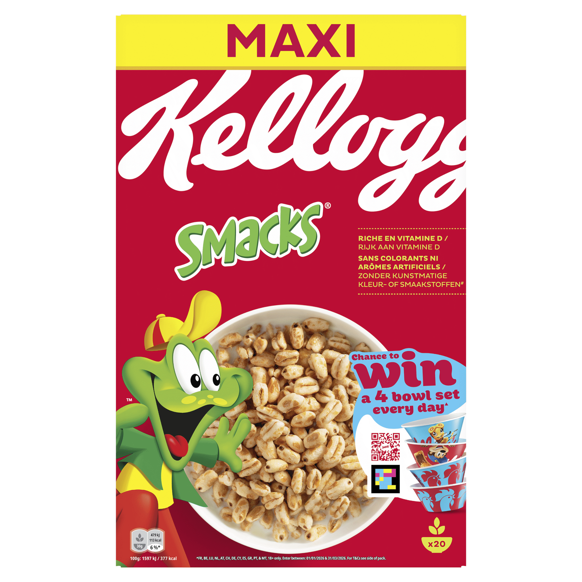 Cereais Smacks Kellogg's