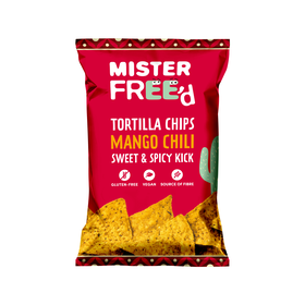 Snacks Tortilha Chips Manga e Chili Mister Free'd