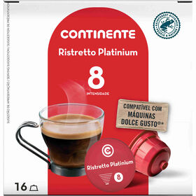 C&aacute;psulas de Caf&eacute; Platinium Int 8 Continente