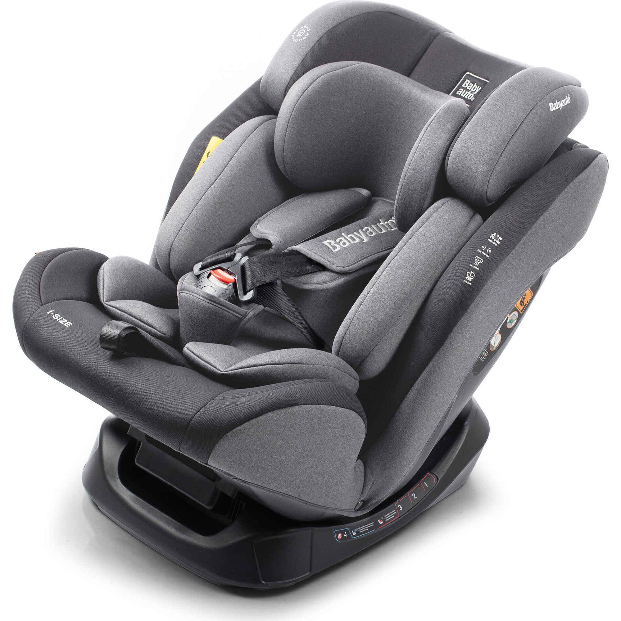 Cadeira Auto I-Size 40-150cm Lolo Belt Cinza