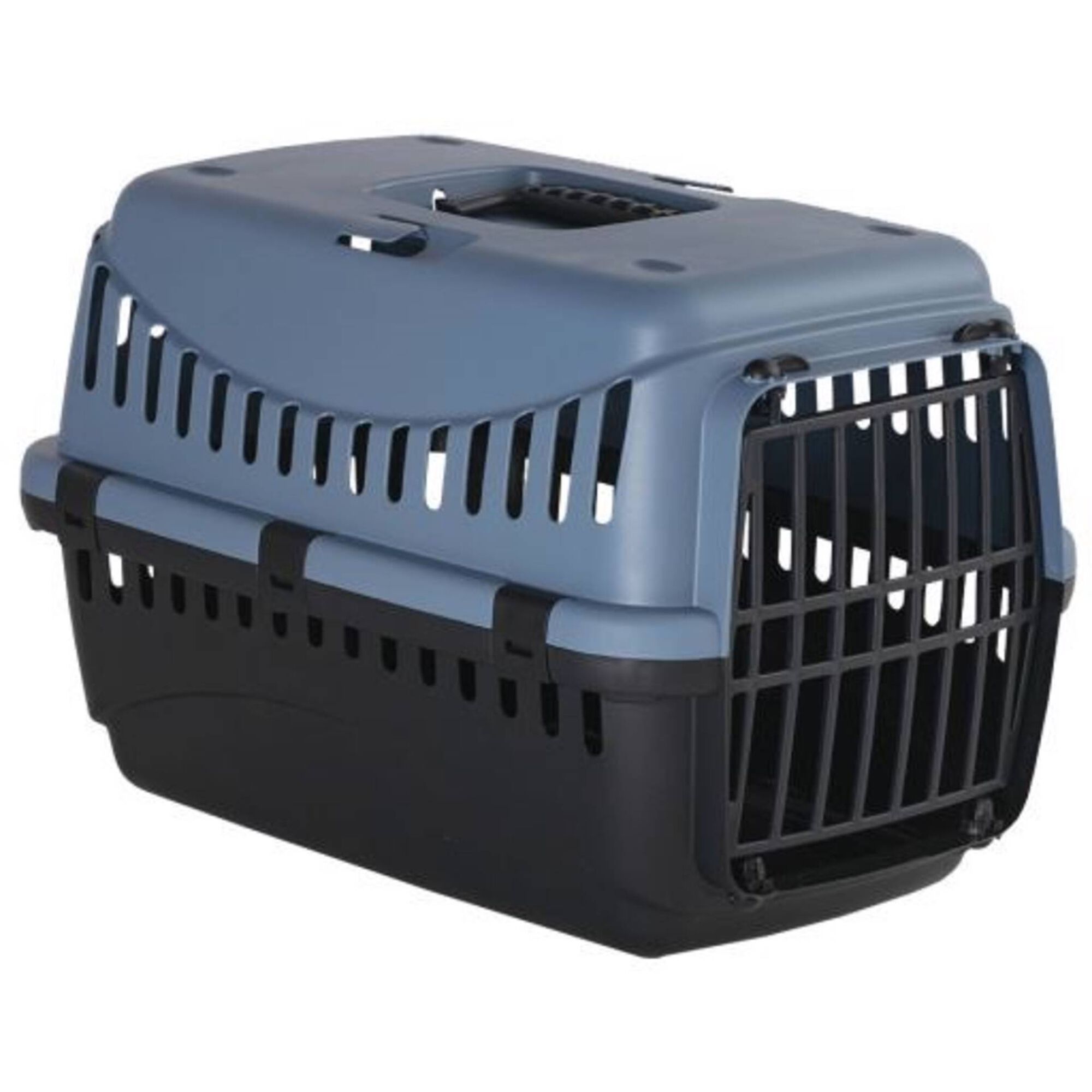 Transportadora para Gato Gipsy Porta Metal Eco Azul MP Bergamo