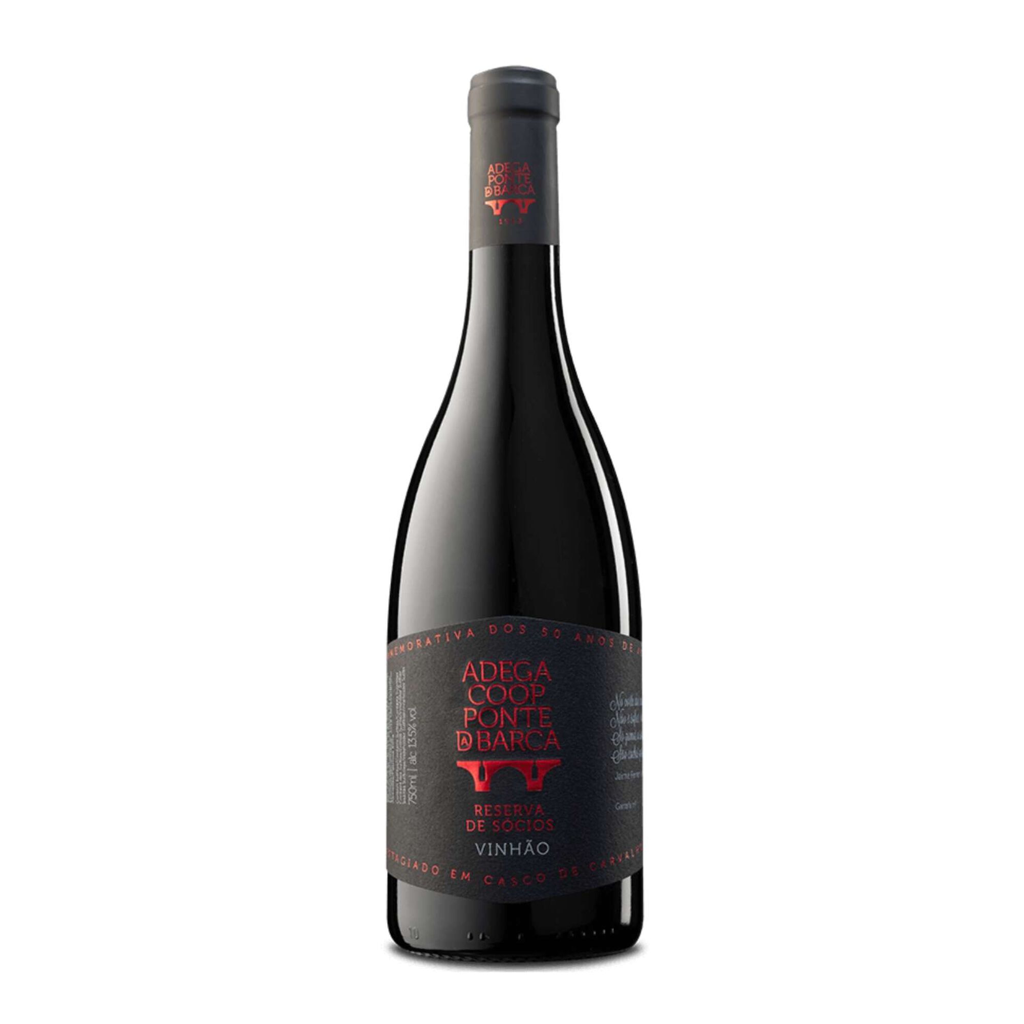 Ponte Da Barca Reserva Dos Sócios Vinhão Vinho Verde Tinto