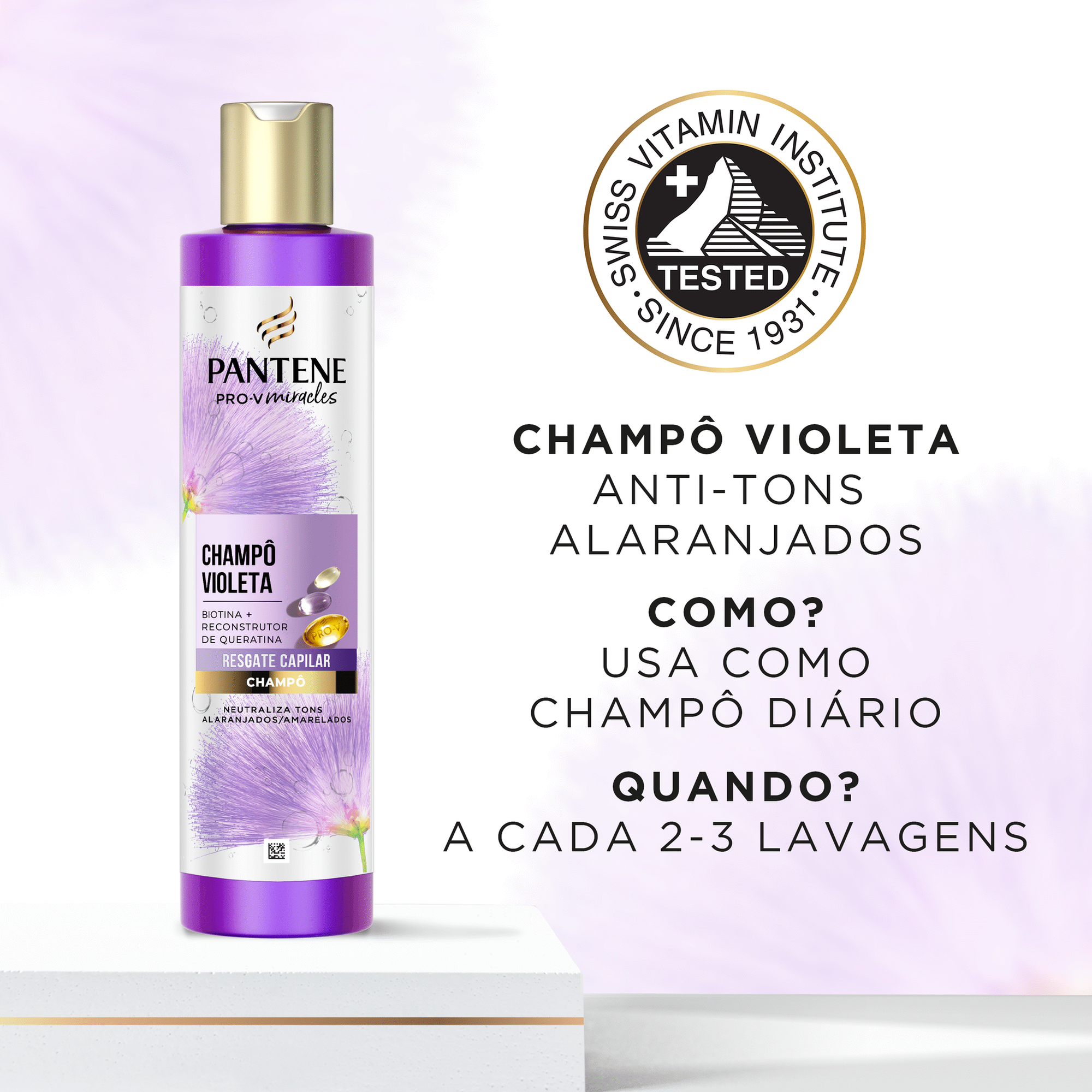 Champ&ocirc; Pro-V Miracles Violeta Pantene