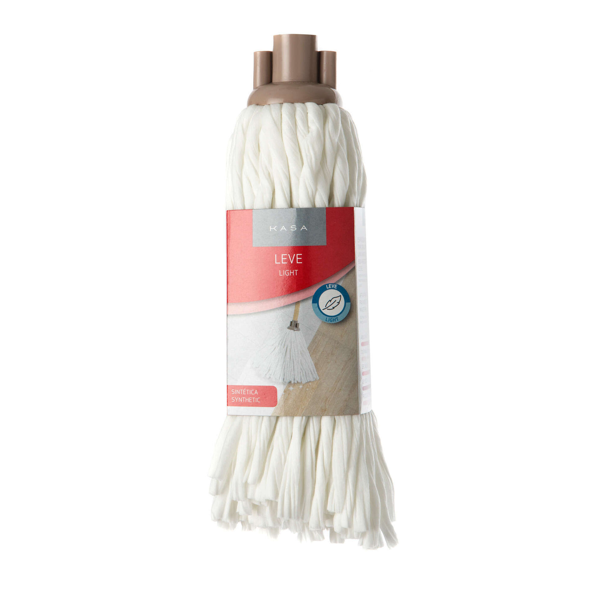 Recarga Esfregona Tiras Torcidas Brancas Eco