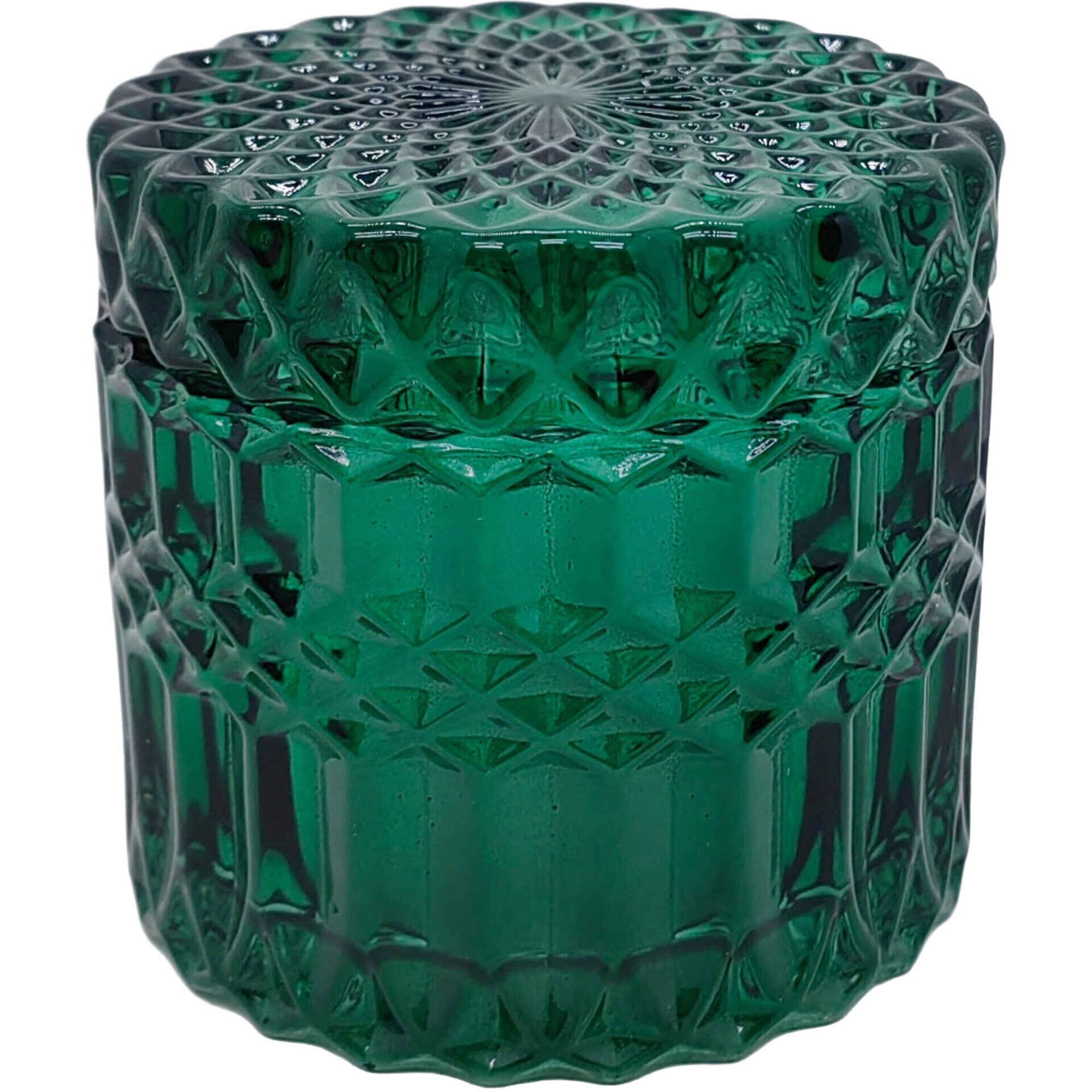 Vela Copo 170g Verde com Tampa