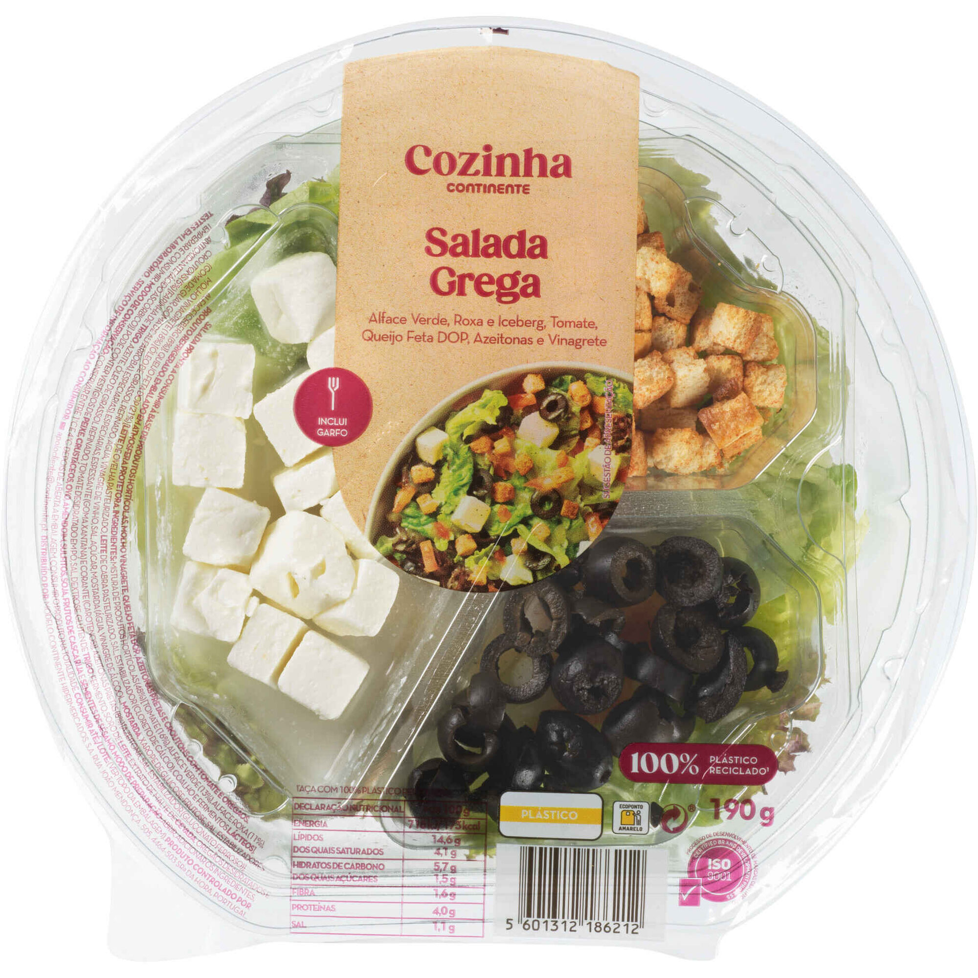Salada Grega Cozinha Continente