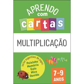 Aprendo com Cartas - Multiplica&ccedil;&atilde;o (7-9 Anos)
