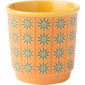 Copo Café 98ml All Over Laranja Warm Boho